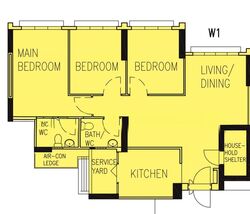 Blk 512A Oleander Breeze @ Yishun (Yishun), HDB 4 Rooms #503363771